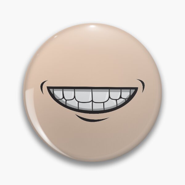 Item preview, Big Happy Teethy Smile Mouth - Pale Skin Complexion (Other complexions available!) designed and sold by teeworthy.