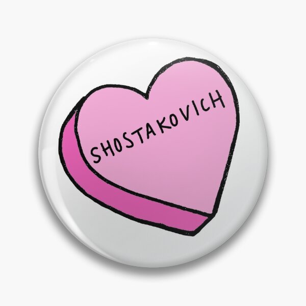 Item preview, Dmitri Shostakovich Composer Heart Classical Music designed and sold by Madison Church.