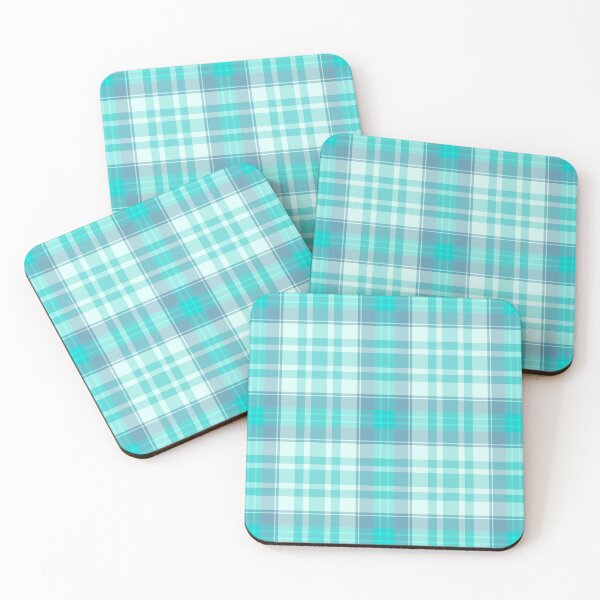 Item preview, Aqua Blue Tartan Pattern S2 designed and sold by webgrrl.