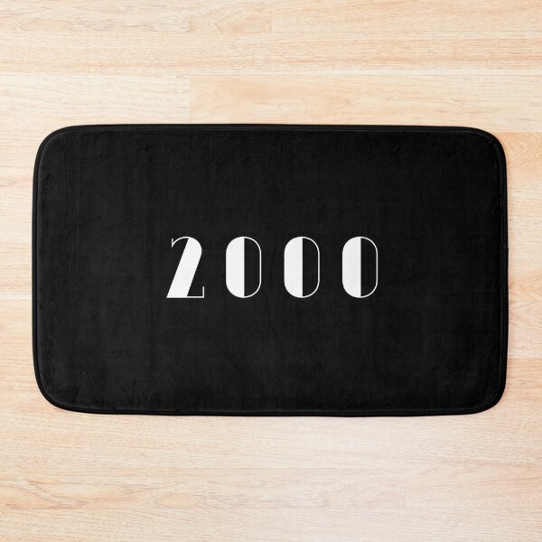 Item preview, Vintage Birthday 2000 White Text Typography Birthday designed and sold by Birthdates.