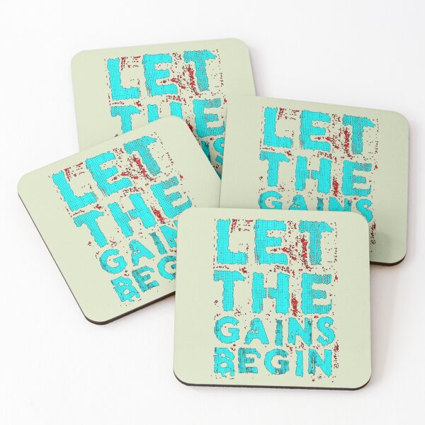Item preview, Let The Gains Begin designed and sold by RitzuPaul.