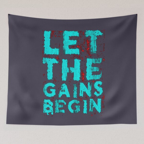 Item preview, Let The Gains Begin designed and sold by RitzuPaul.