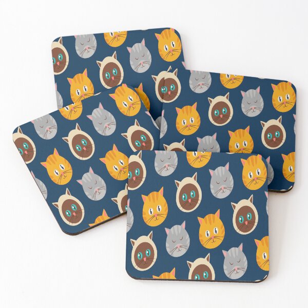 Item preview, Katzenkopf Kater Muster Gemustert Hauskatze Katzenköpfe Comic designed and sold by Onair555.