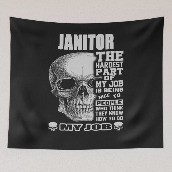 Item preview, janitor designed and sold by princegiri.