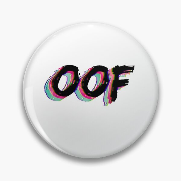 Oof Roblox Sound Pins And Buttons Redbubble - roblox funny bighead glitches