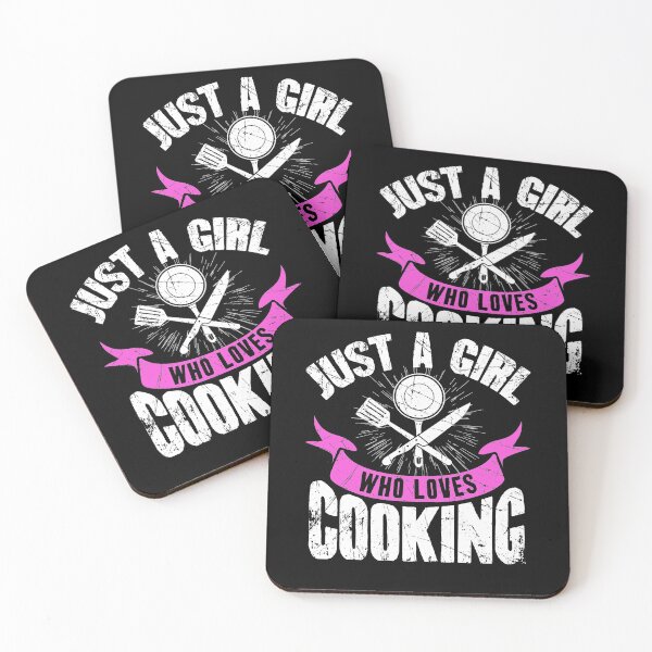 Item preview, Just A girl who loves cooking designed and sold by Captain Mood.
