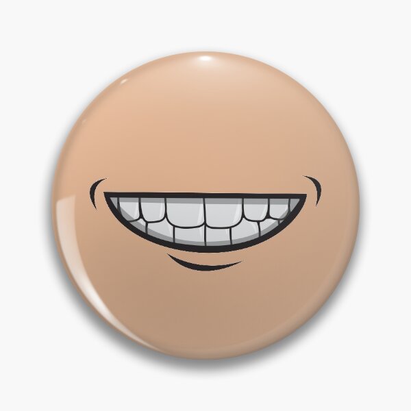 Artikelvorschau, Big Happy Teethy Smile Mouth – Heller Hautteint (Andere Teints verfügbar!) entworfen und verkauft von teeworthy.