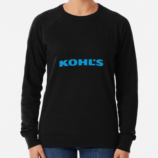 kohls black sweatshirt