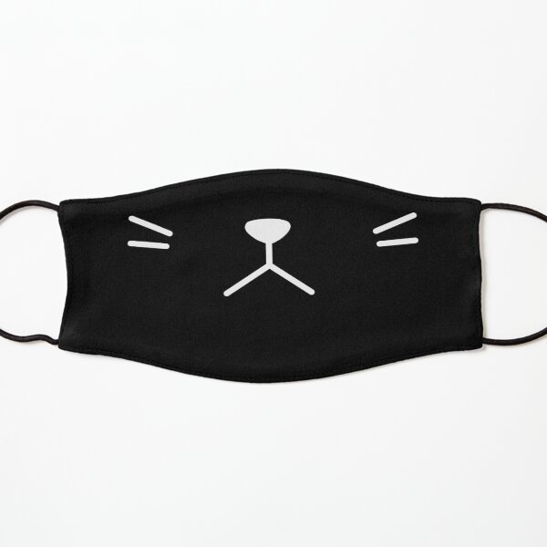 Meh Kitty Black Kids Mask