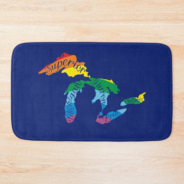 Item preview, All Michigan Great Lakes Rainbow Colors designed and sold by alenaz.