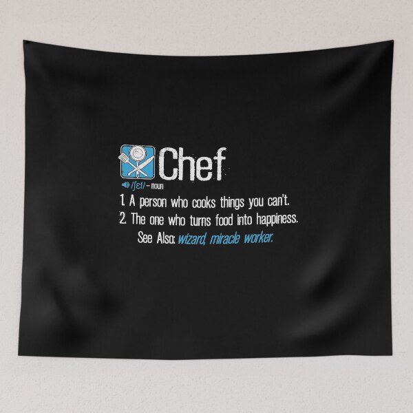 Item preview, Chef Definition Funny Culinary Chef  designed and sold by Captain Mood.