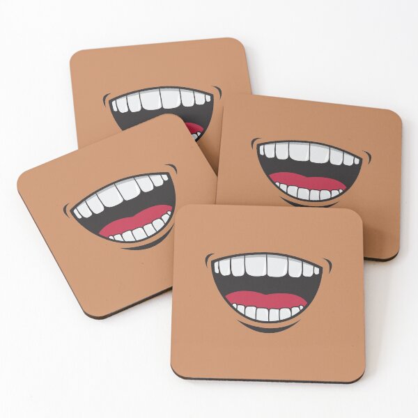 Item preview, Happy AH Big Open Mouth - Tan Skin Complexion (Other complexions available!) designed and sold by teeworthy.