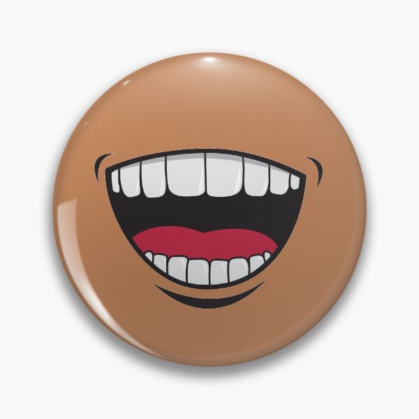 Artikelvorschau, Happy AH Big Open Mouth – Tan Skin Teint (Andere Teints verfügbar!) entworfen und verkauft von teeworthy.