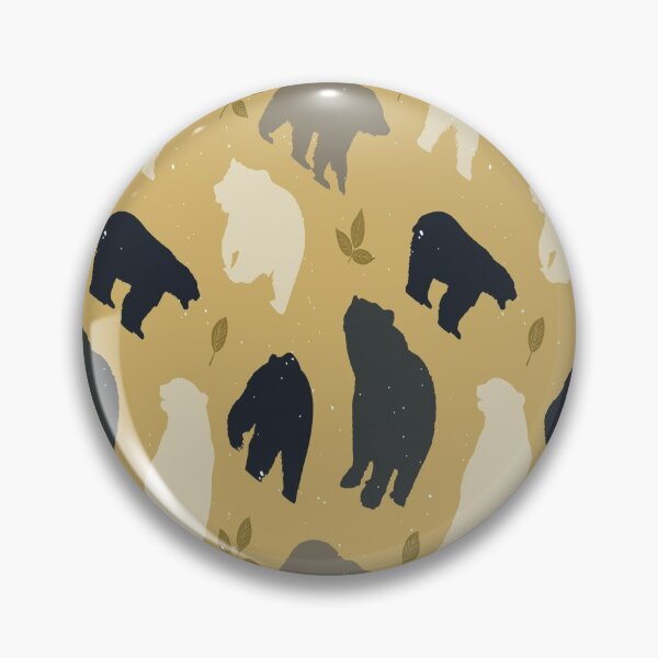 Item preview, Bear pattern bear nature grizzly designed and sold by Onair555.