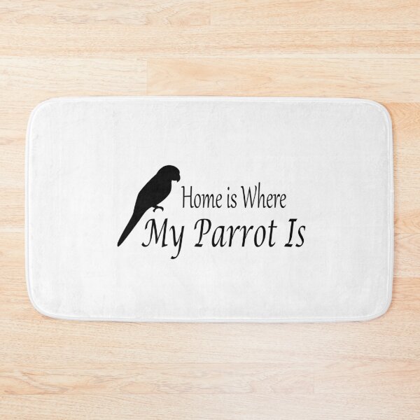 Item preview, Home is Where My Parrot Is designed and sold by Casualcabana.