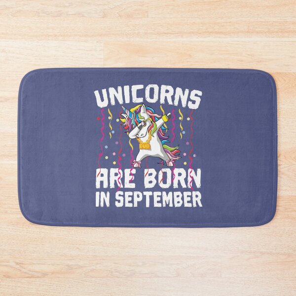 Item preview, Unicorns are Born In September Dabbing Birthday Party designed and sold by alenaz.