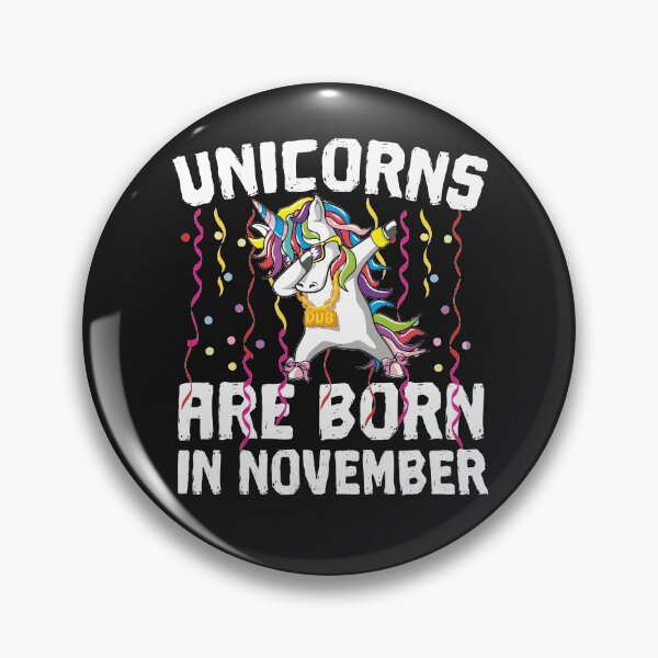 Item preview, Coolest Unicorns are Born In November Dabbing Birthday Party designed and sold by alenaz.