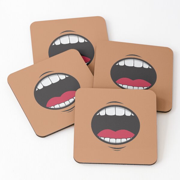 Item preview, Surprise OH Big Open Mouth - Tan Skin Complexion (Other complexions available!) designed and sold by teeworthy.