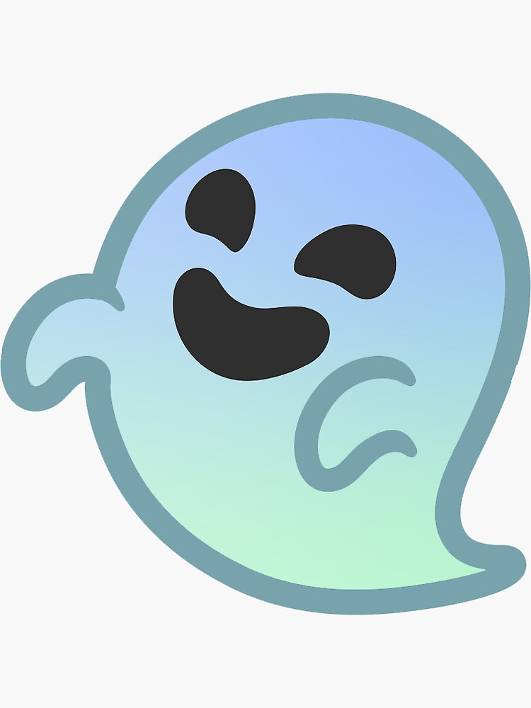 Gradiente Android Ghost Emoji de baiiley