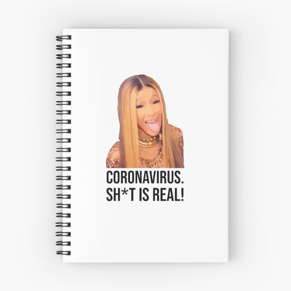 Item preview, Cardi B - Coronavirus designed and sold by serendipitous08.