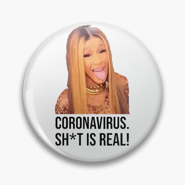 Item preview, Cardi B - Coronavirus designed and sold by serendipitous08.