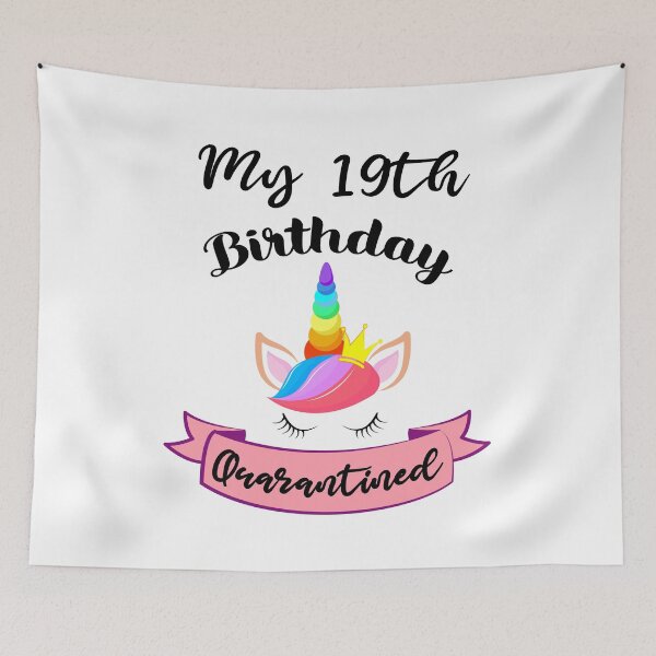 Item preview, 19th Birthday quarantined | My 19th Birthday quarantined  designed and sold by meedTee.