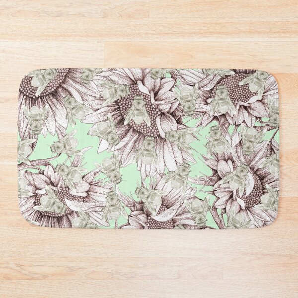 Item preview, Sunflowers and Bees designed and sold by Flower Magic .