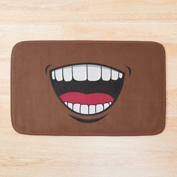 Item preview, Happy AH Big Open Mouth - Dark Skin Complexion (Other complexions available!) designed and sold by teeworthy.