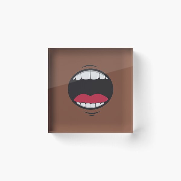 Item preview, Surprise OH Big Open Mouth - Dark Skin Complexion (Other complexions available!) designed and sold by teeworthy.
