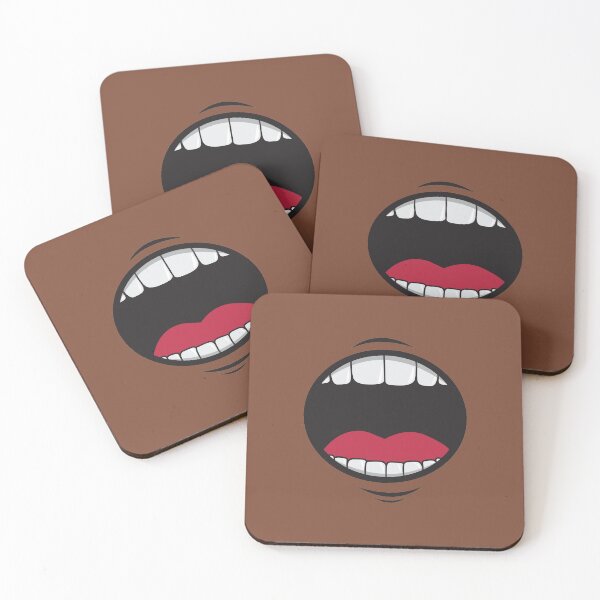 Item preview, Surprise OH Big Open Mouth - Dark Skin Complexion (Other complexions available!) designed and sold by teeworthy.