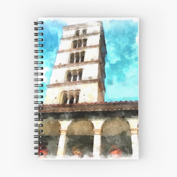 Item preview, Saint Scolastica monastery: cloister and belfry designed and sold by Giuseppe Cocco.