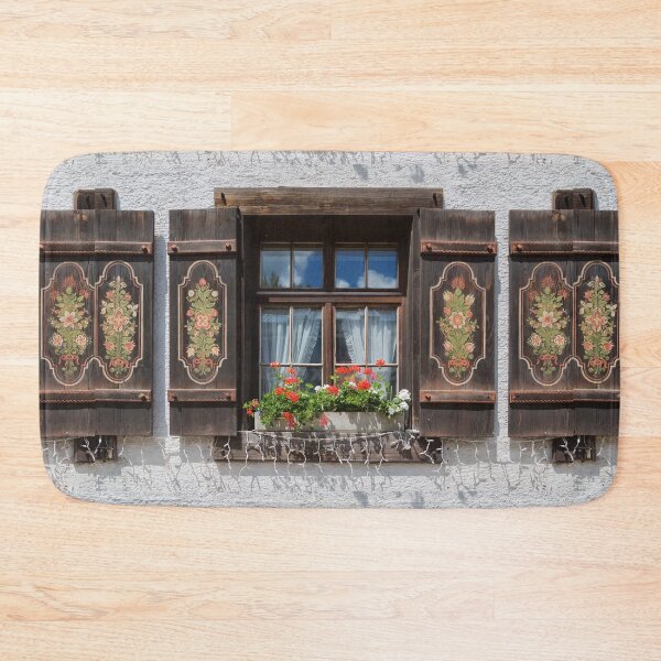 Item preview, Window and Geranium Flowers designed and sold by Yair Karelic.
