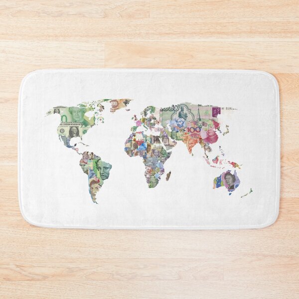 Item preview, world currency map designed and sold by tony4urban.
