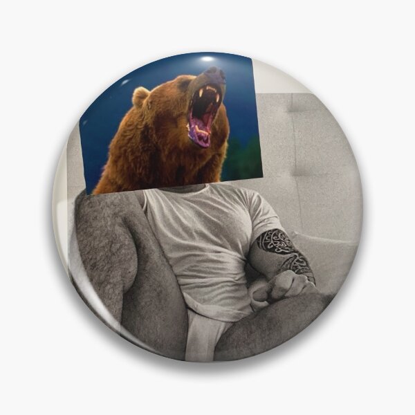Item preview, BEAR Tighty Whities - repurposed, up-cycled photo collage designed and sold by MikesArtChi.