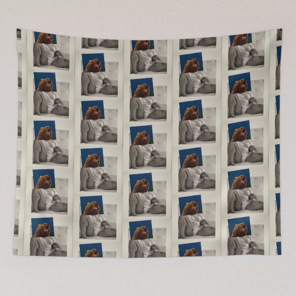 Item preview, BEAR Tighty Whities - repurposed, up-cycled photo collage designed and sold by MikesArtChi.