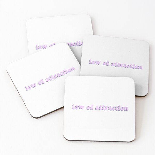 Item preview, law of attraction sticker pink and purple designed and sold by chachels.