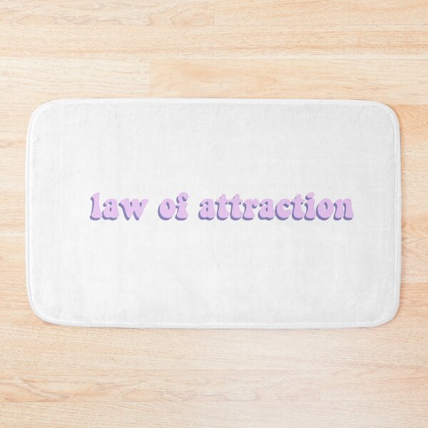 Item preview, law of attraction sticker pink and purple designed and sold by chachels.