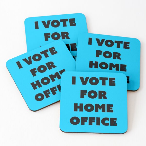 Item preview, Funny Office Worker Digital Nomad Entrepreneur I Vote For Home Office designed and sold by UniQueensShop.