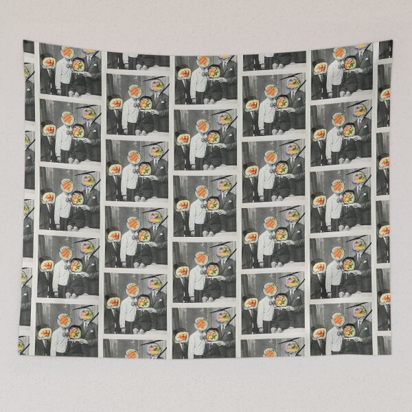 Item preview, SUSHI FAMILY! - repurposed, up-cycled photo collage designed and sold by MikesArtChi.