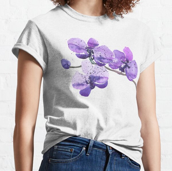 Orchid Petal LIlac Relaxed O-neck T-shirt
