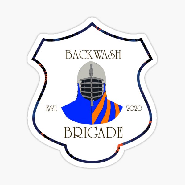 Backwash Brigade Sticker