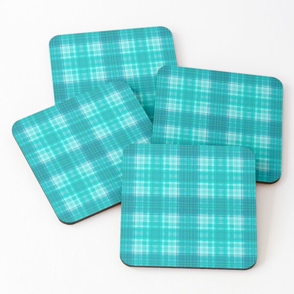 Item preview, Aqua Blue Tartan Pattern #2 designed and sold by webgrrl.