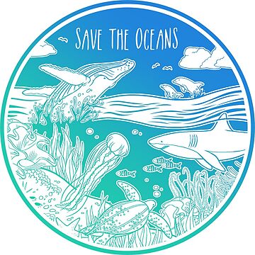 Artwork thumbnail, Save the Oceans! by Chikagi
