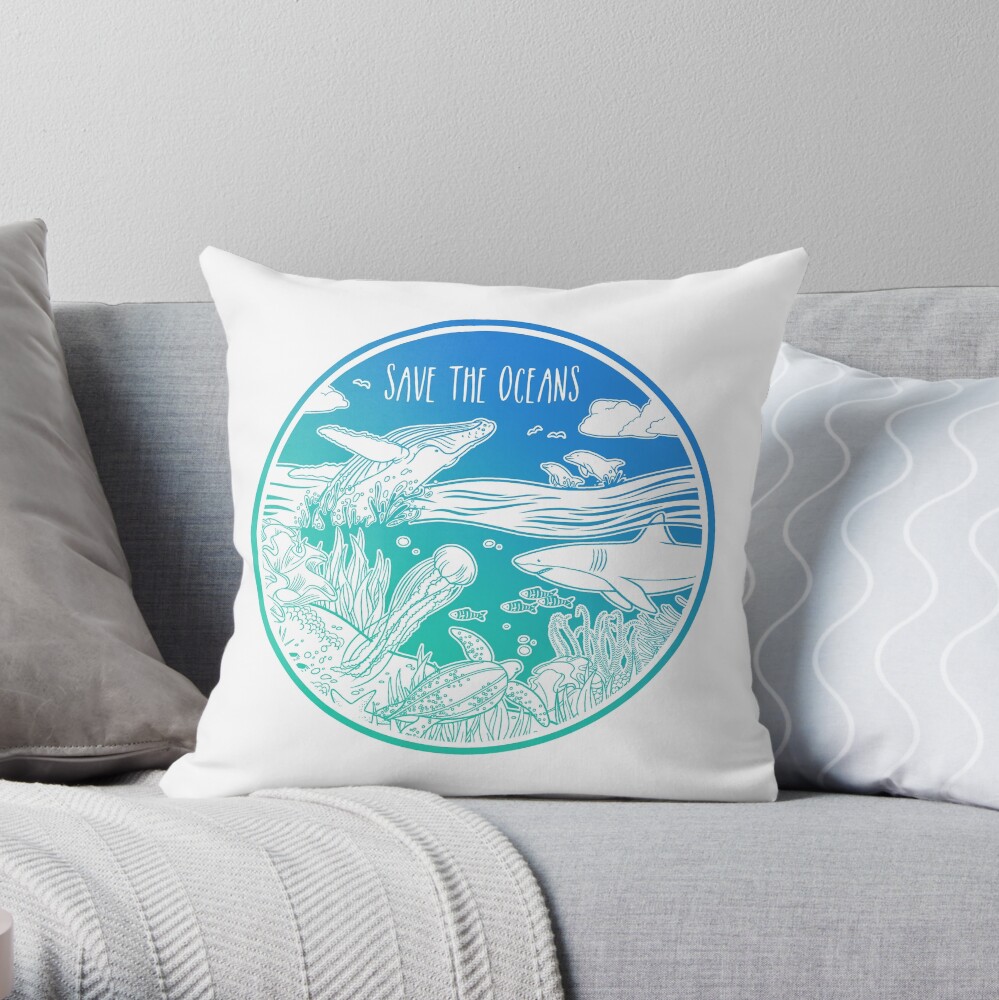 Item preview, Throw Pillow designed and sold by Chikagi.