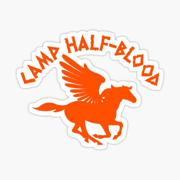 Camp Half Blood: Full camp logo Sticker for Sale by andyhex