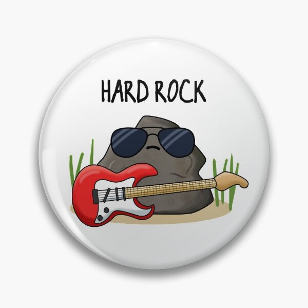 Item preview, Hard Rock Funny Geology Puns designed and sold by punnybone.
