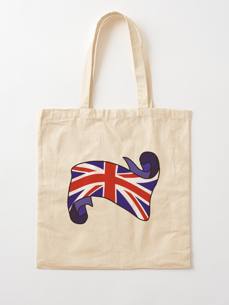 union jack tote bag