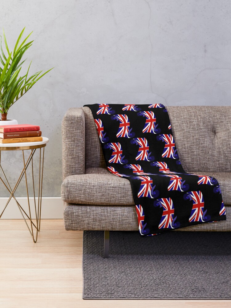 "Union Jack" Throw Blanket for Sale by FTML Redbubble