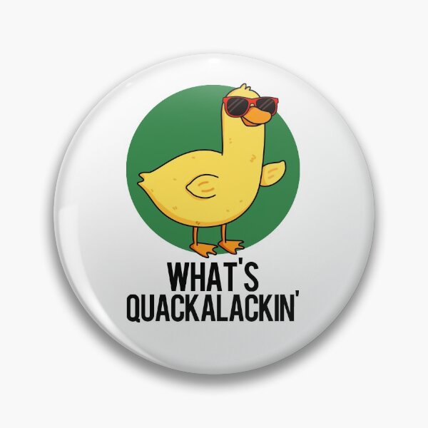 Item preview, What's Quackalackin Funny Duck Puns  designed and sold by punnybone.