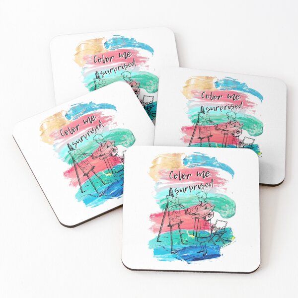 Item preview, Color me surprised painting design designed and sold by AngielskiSzept.